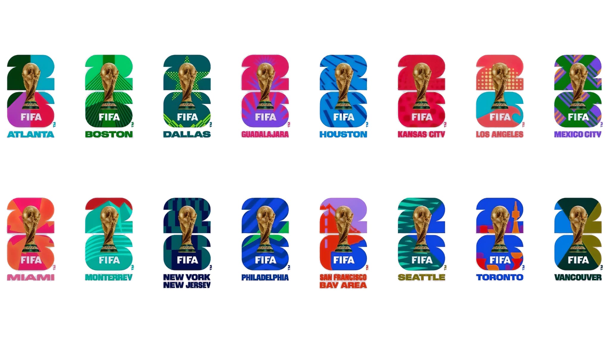 Host city logos